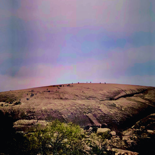 “Enchanted Rock” (FRAMED in Silver Floater frame)